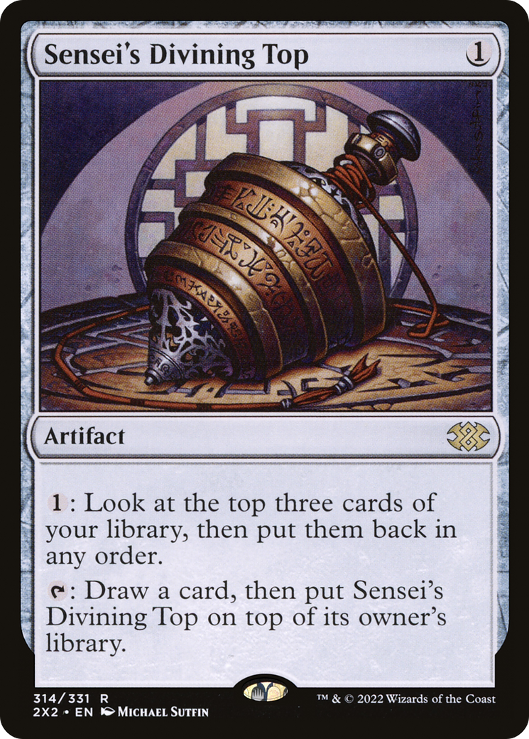 Image of Sensei's Divining Top [Double Masters 2022]