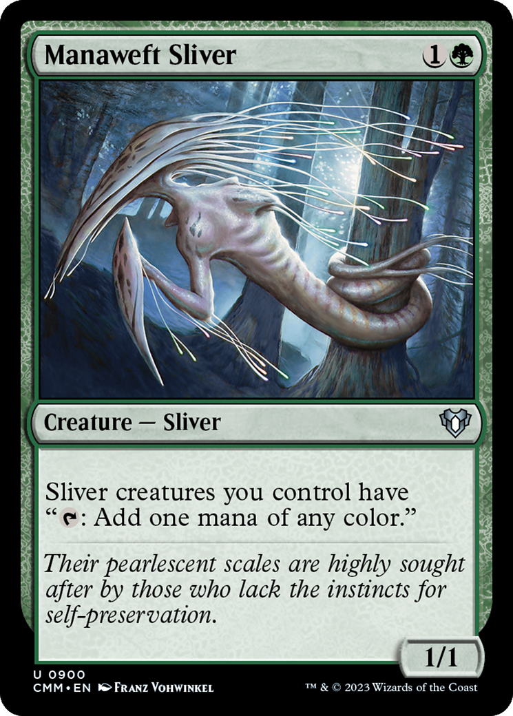 Image of Manaweft Sliver [Commander Masters]