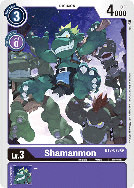 Image of Shamanmon [BT3-078] [Release Special Booster Ver.1.5]