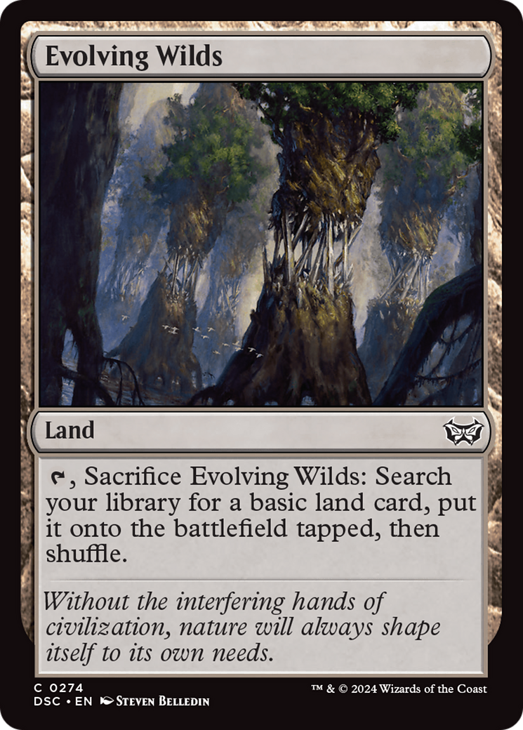 Image of Evolving Wilds [Duskmourn: House of Horror Commander]