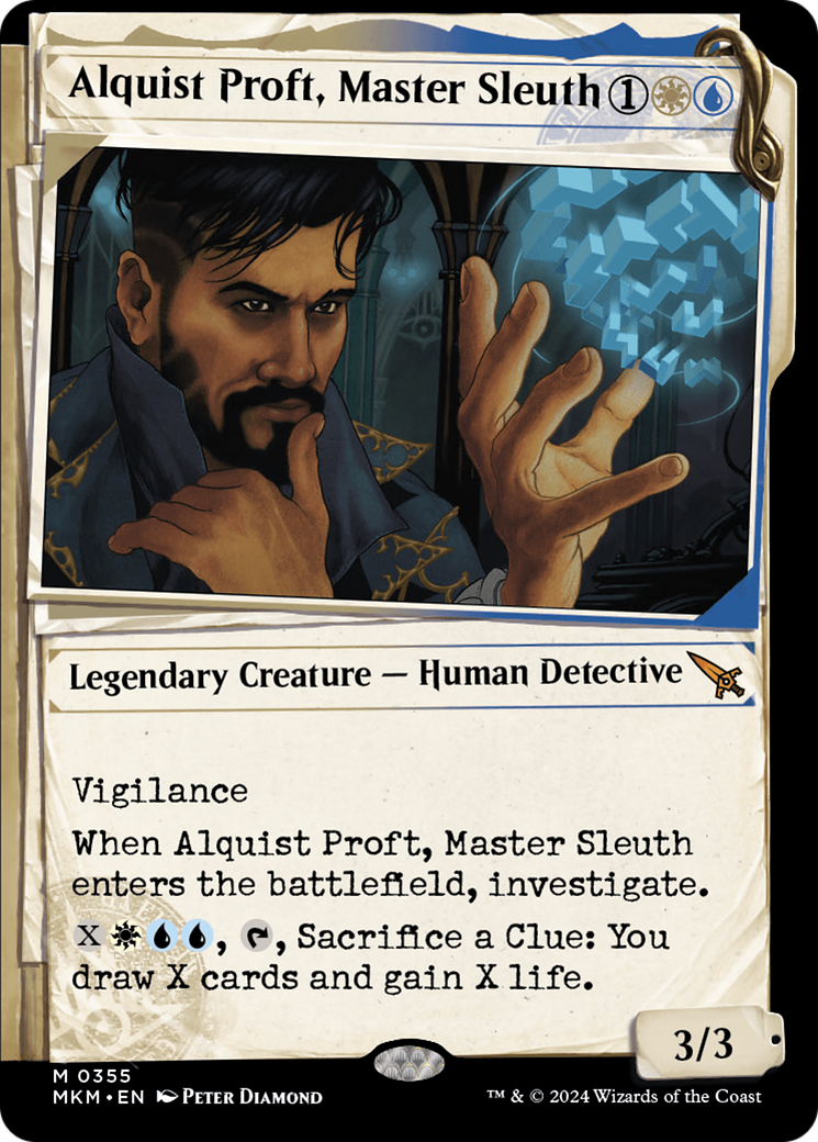 Image of Alquist Proft, Master Sleuth (Showcase) [Murders at Karlov Manor]