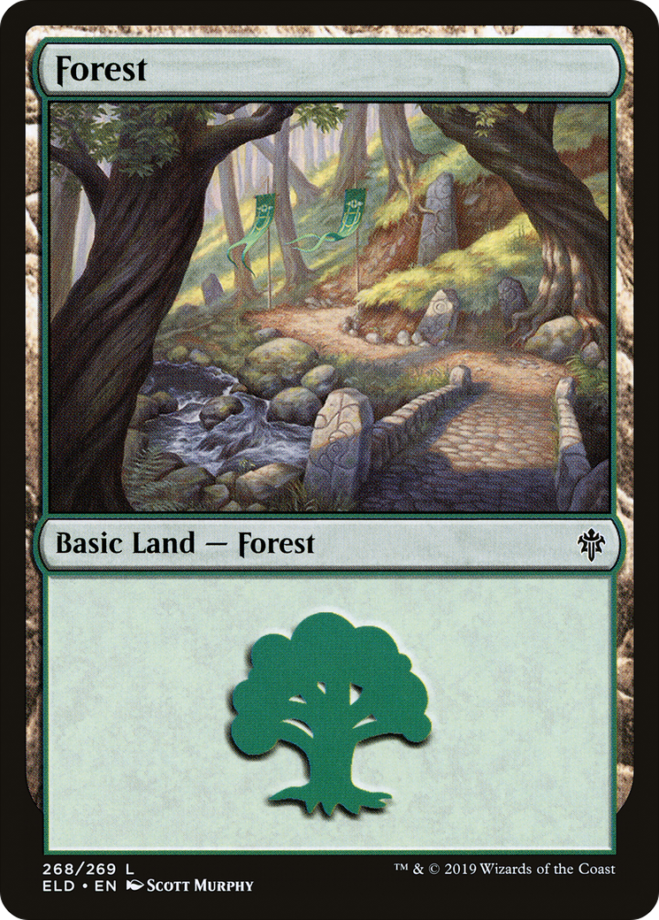 Image of Forest (268) [Throne of Eldraine]