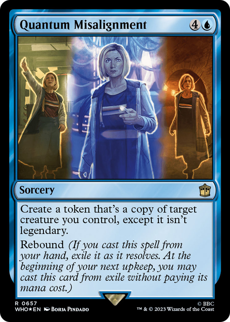 Image of Quantum Misalignment (Surge Foil) [Doctor Who]