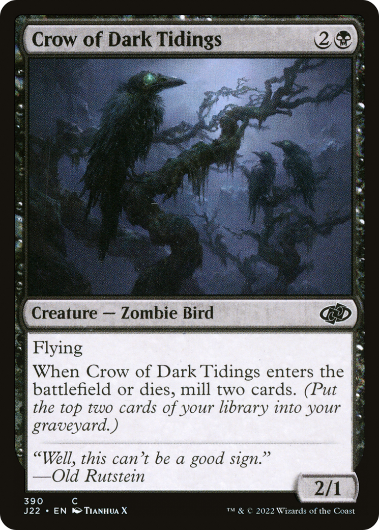 Image of Crow of Dark Tidings [Jumpstart 2022]