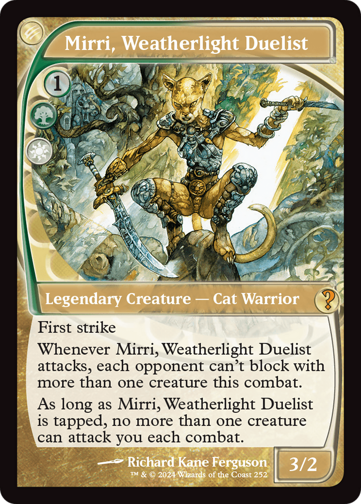 Image of Mirri, Weatherlight Duelist (Future Sight) [Mystery Booster 2]