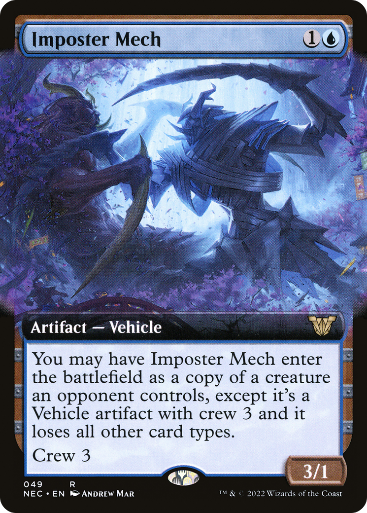 Image of Imposter Mech (Extended Art) [Kamigawa: Neon Dynasty Commander]