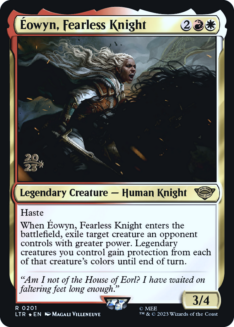 Image of Eowyn, Fearless Knight [The Lord of the Rings: Tales of Middle-Earth Prerelease Promos]