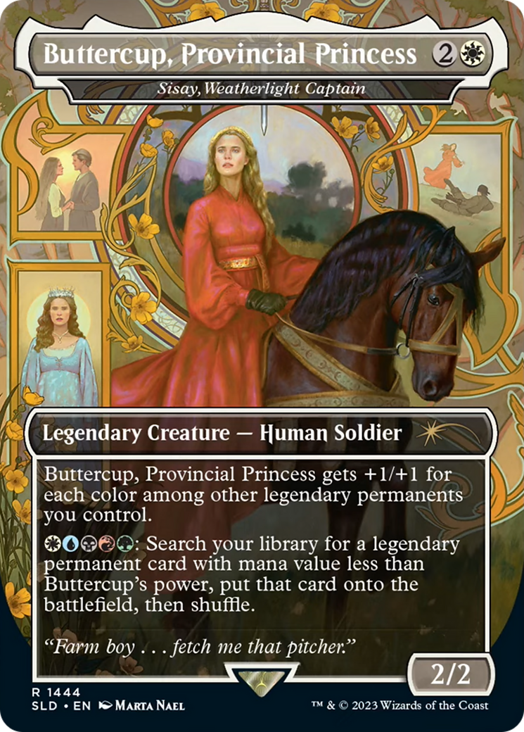 Image of Buttercup, Provincial Princess - Sisay, Weatherlight Captain [Secret Lair Drop Series]