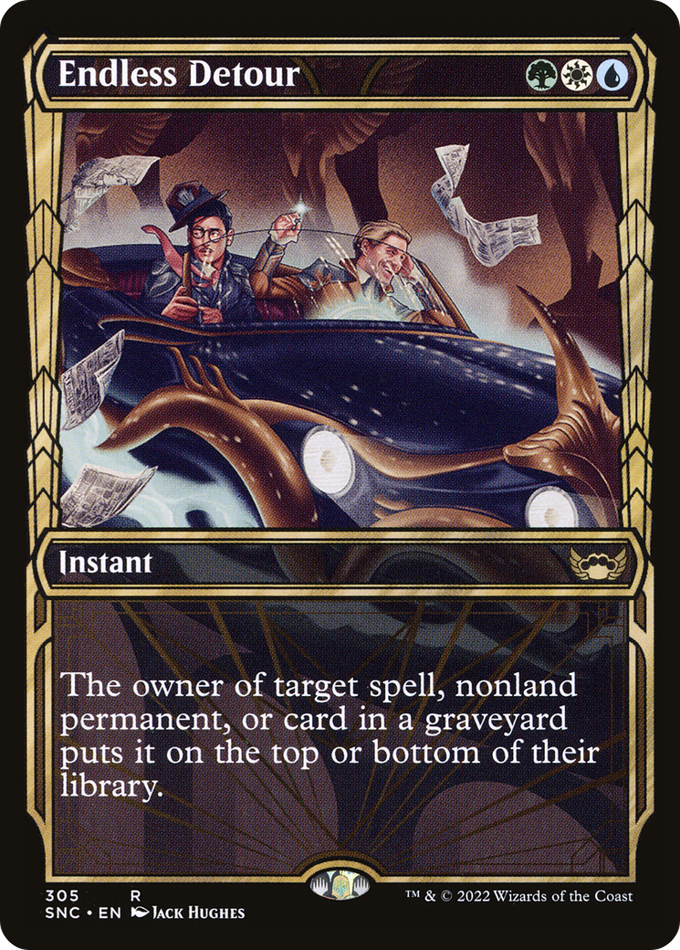 Image of Endless Detour (Showcase Golden Age) [Streets of New Capenna]