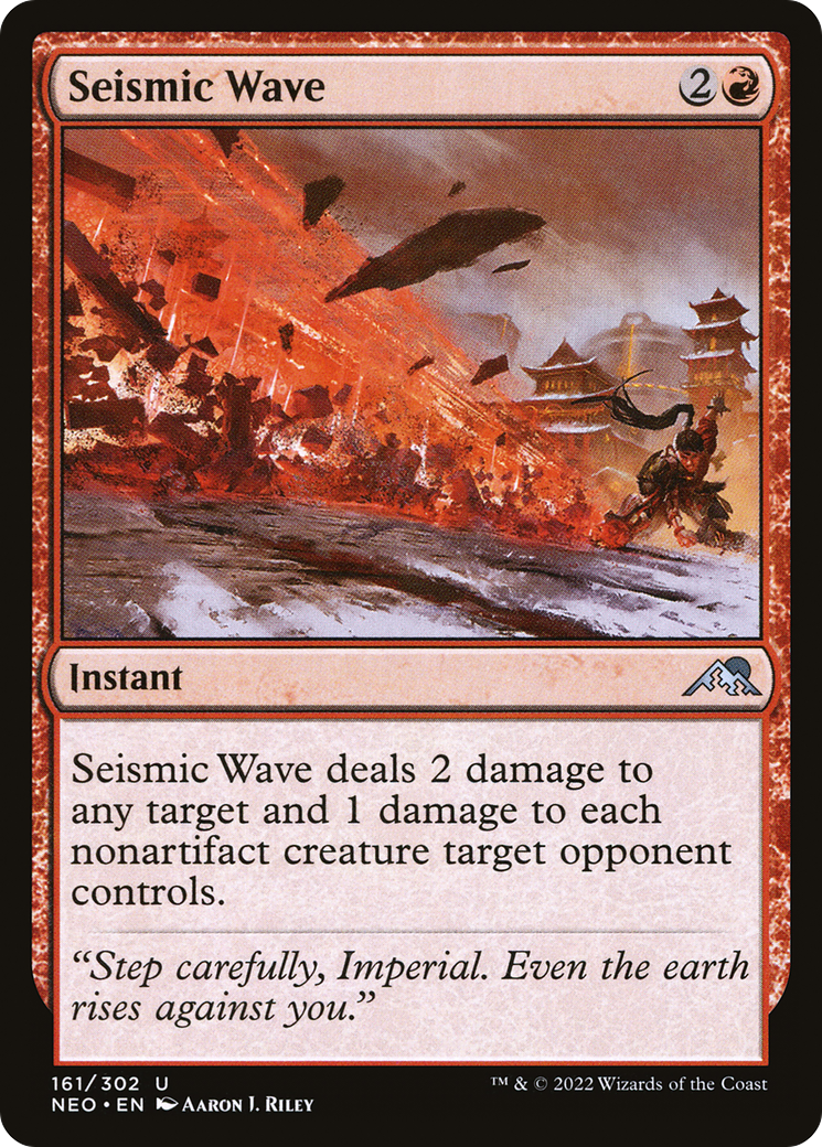 Image of Seismic Wave [Kamigawa: Neon Dynasty]