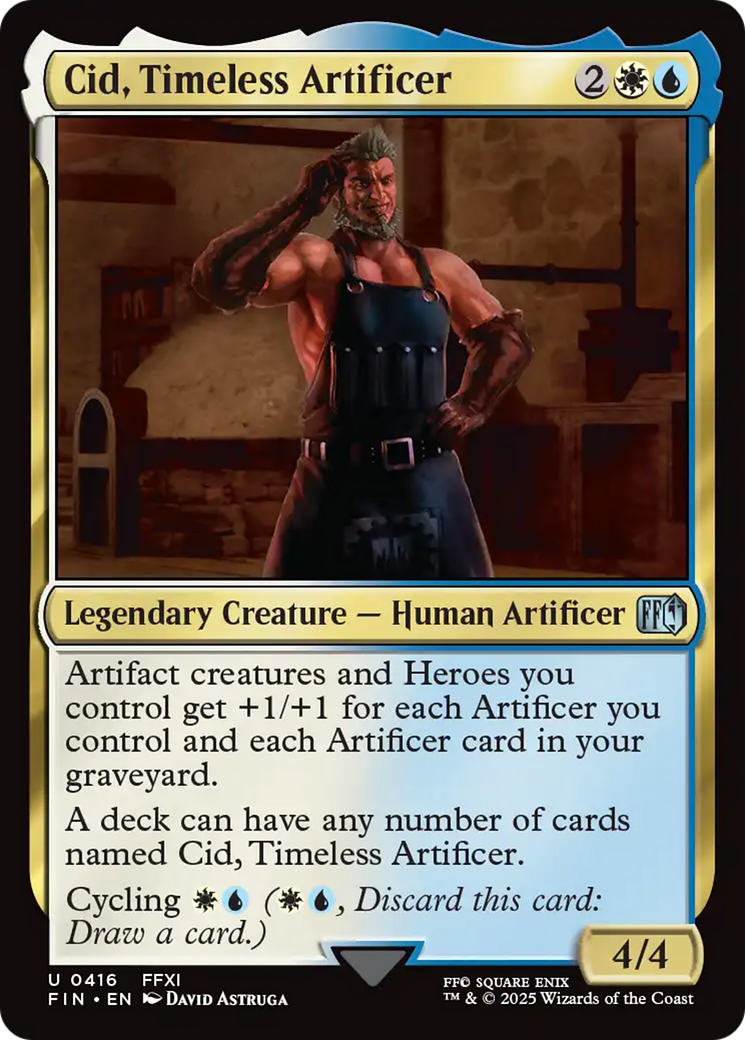 Image of Cid, Timeless Artificer (0416) [FINAL FANTASY]