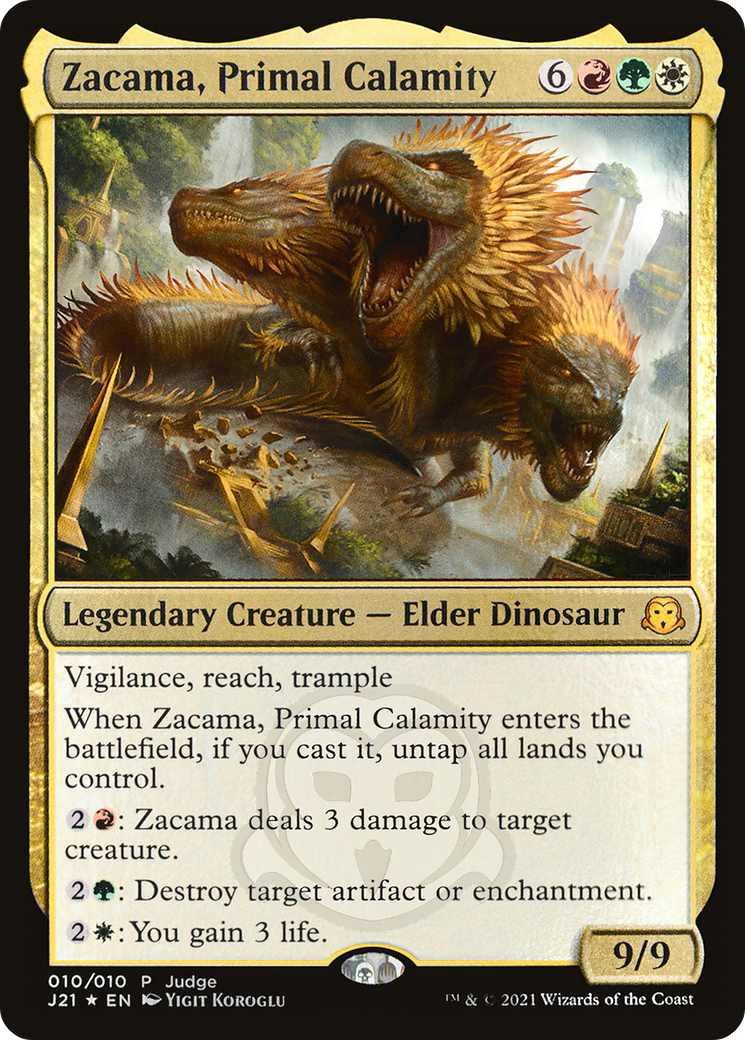 Image of Zacama, Primal Calamity [Judge Gift Cards 2021]
