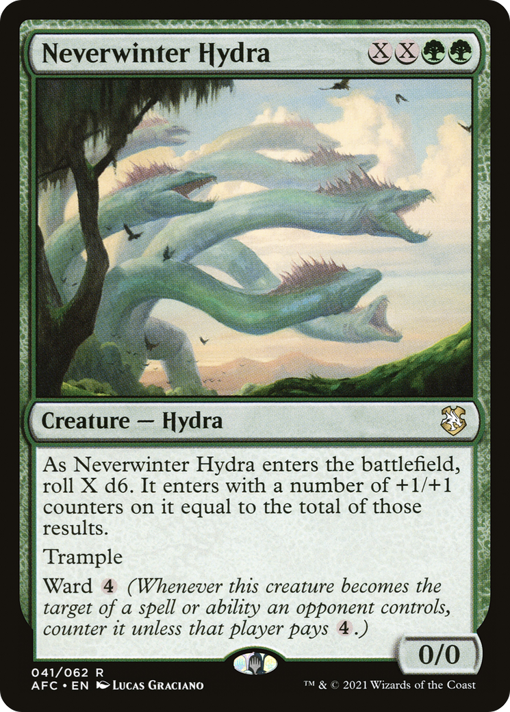 Image of Neverwinter Hydra [Dungeons & Dragons: Adventures in the Forgotten Realms Commander]