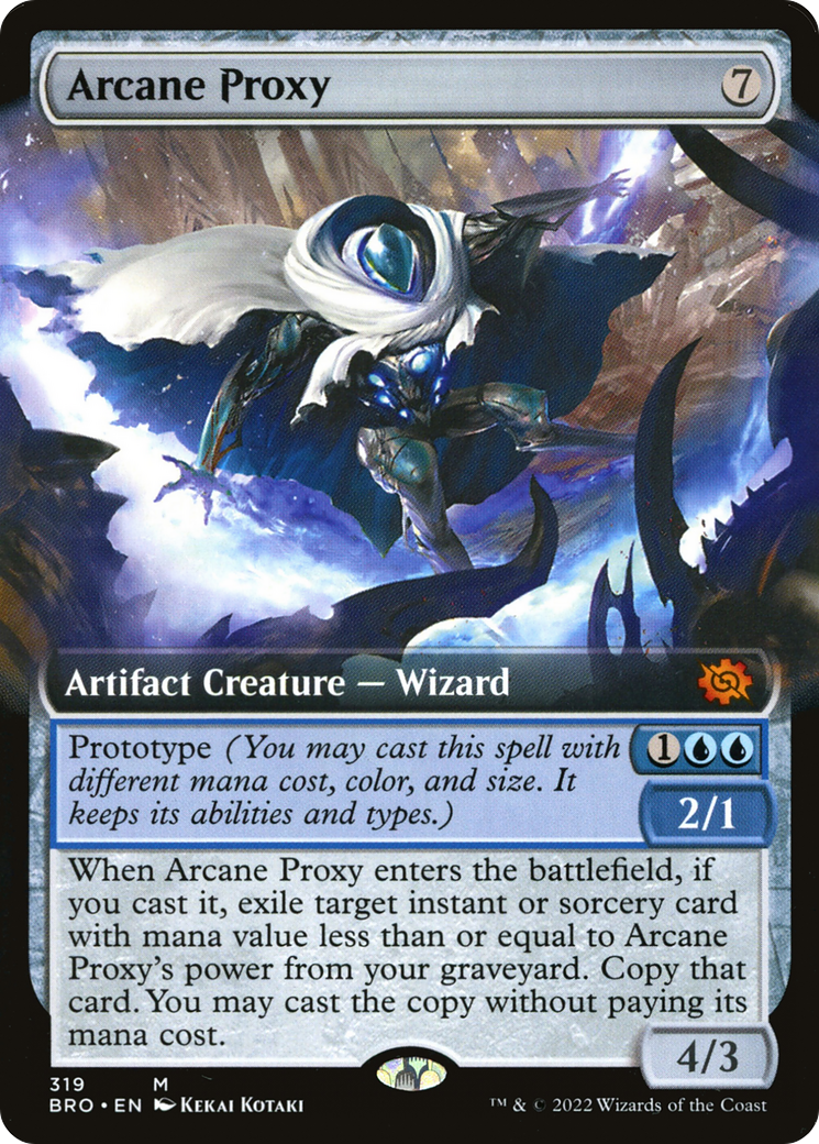 Image of Arcane Proxy (Extended Art) [The Brothers' War]