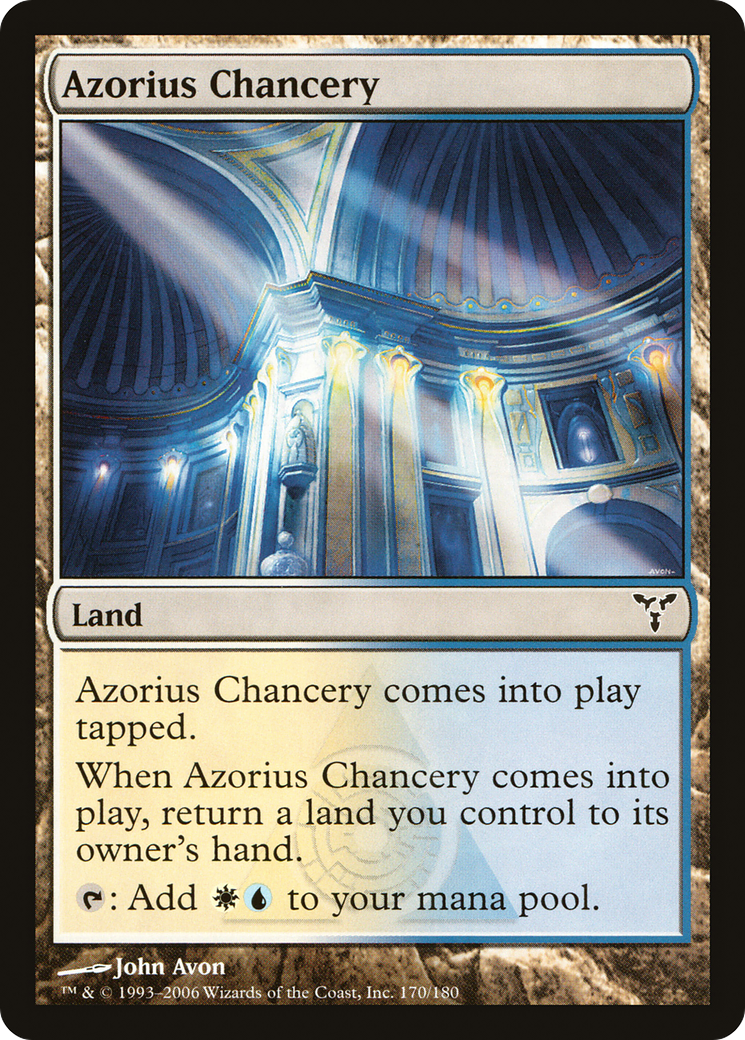 Image of Azorius Chancery [Dissension]