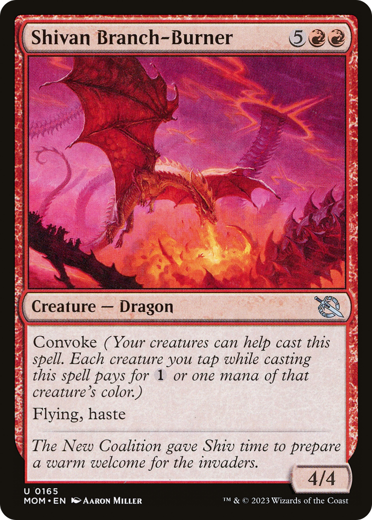 Image of Shivan Branch-Burner [March of the Machine]