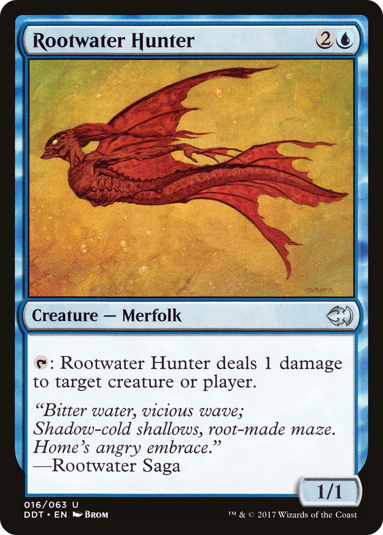 Image of Rootwater Hunter [Duel Decks: Merfolk vs. Goblins]