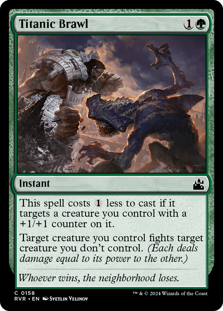 Image of Titanic Brawl [Ravnica Remastered]