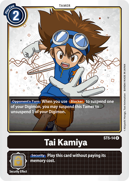 Image of Tai Kamiya [ST5-14] [Starter Deck: Machine Black]