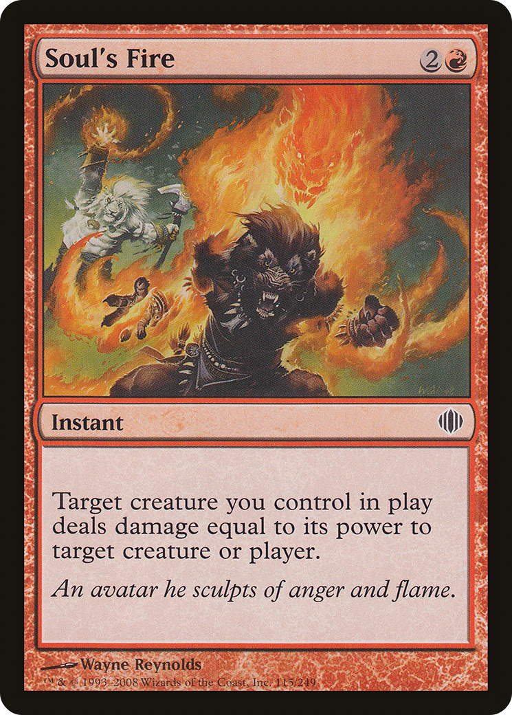 Image of Soul's Fire [Shards of Alara]