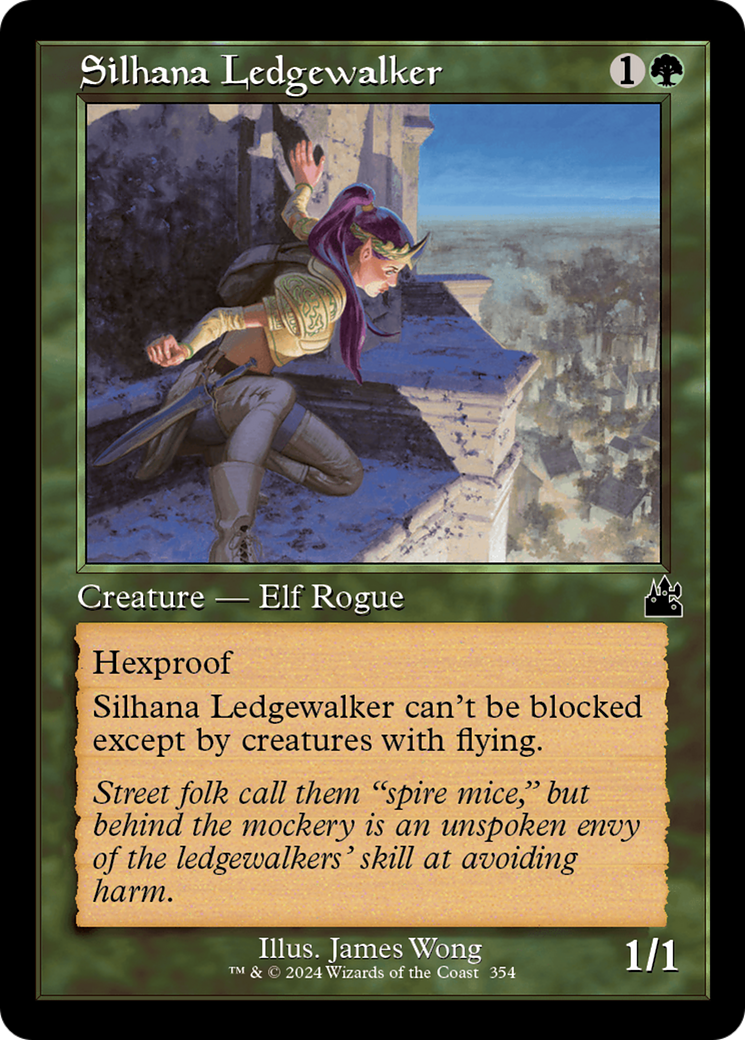 Image of Silhana Ledgewalker (Retro Frame) [Ravnica Remastered]