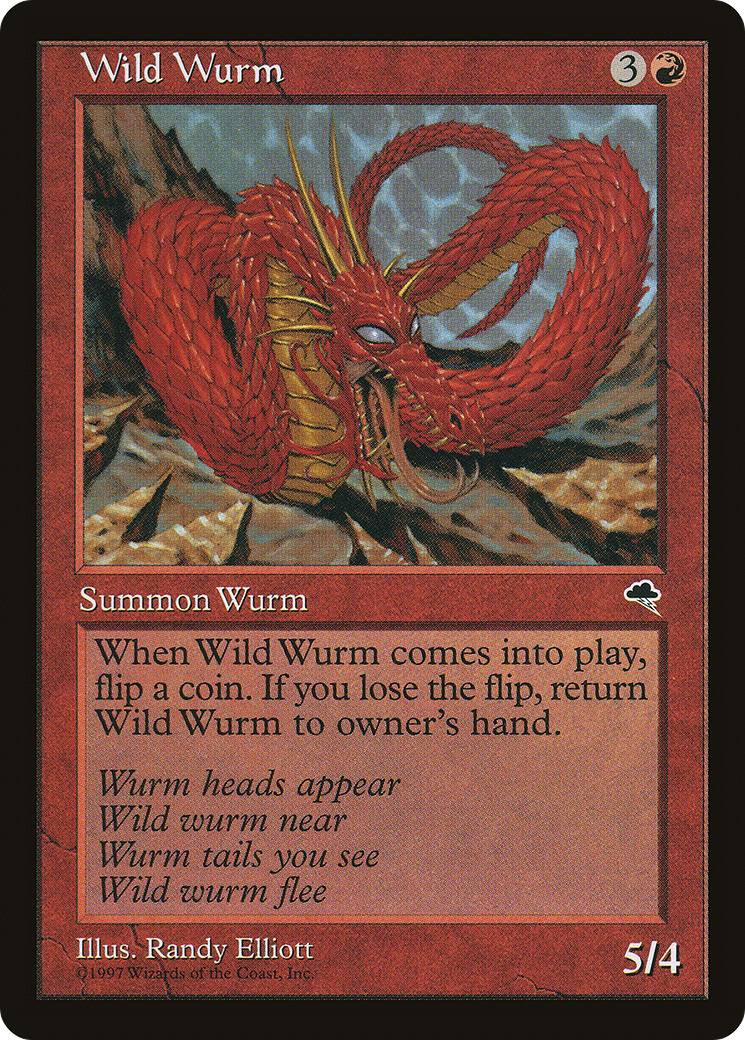 Image of Wild Wurm [Tempest]