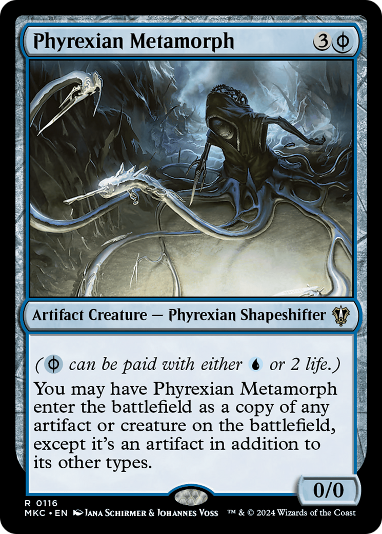 Image of Phyrexian Metamorph [Murders at Karlov Manor Commander]