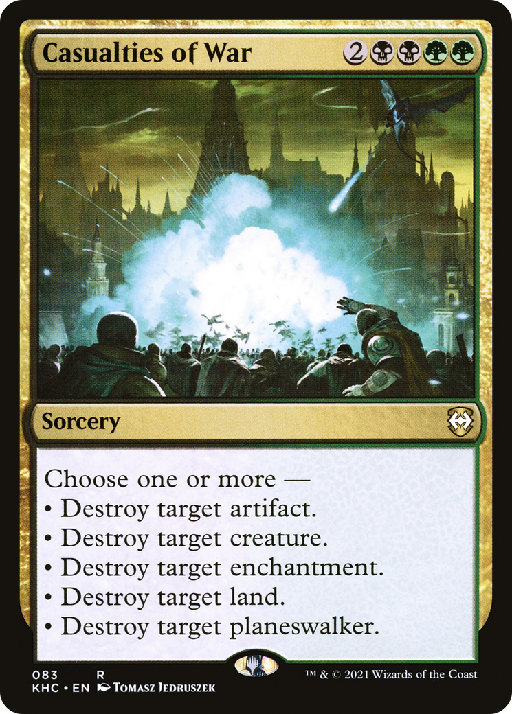 Image of Casualties of War [Kaldheim Commander]
