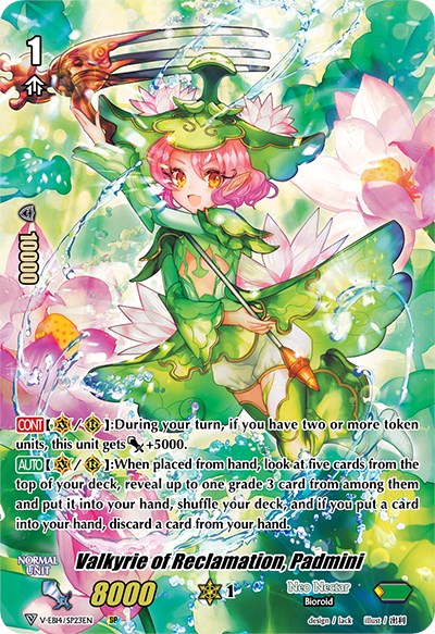 Image of Valkyrie of Reclamation, Padmini (Full Art) (V-EB14/SP23EN) [The Next Stage]