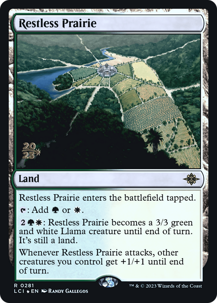 Image of Restless Prairie [The Lost Caverns of Ixalan Prerelease Cards]