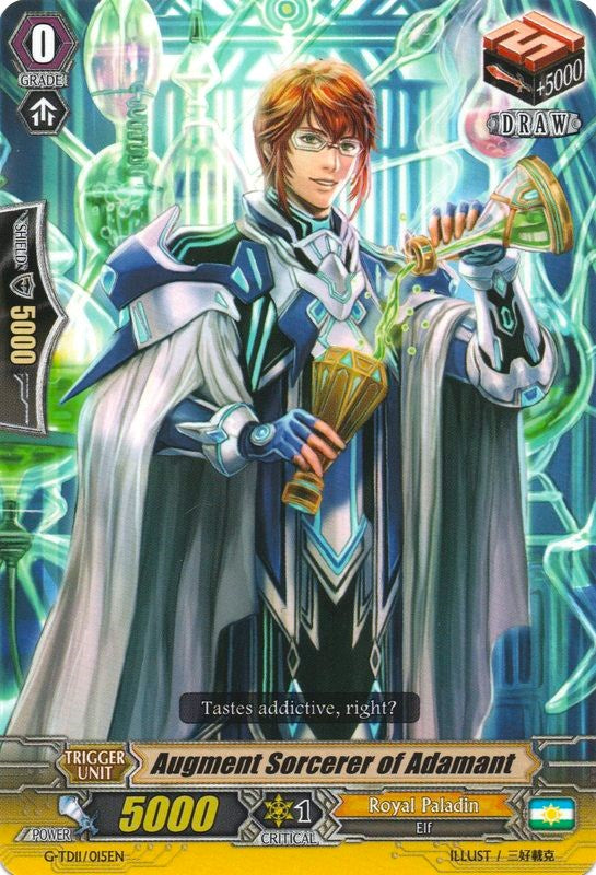 Image of Augment Sorcerer of Adamant (G-TD11/015EN) [Divine Knight of Heavenly Decree]