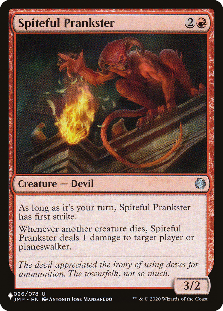 Image of Spiteful Prankster [The List]