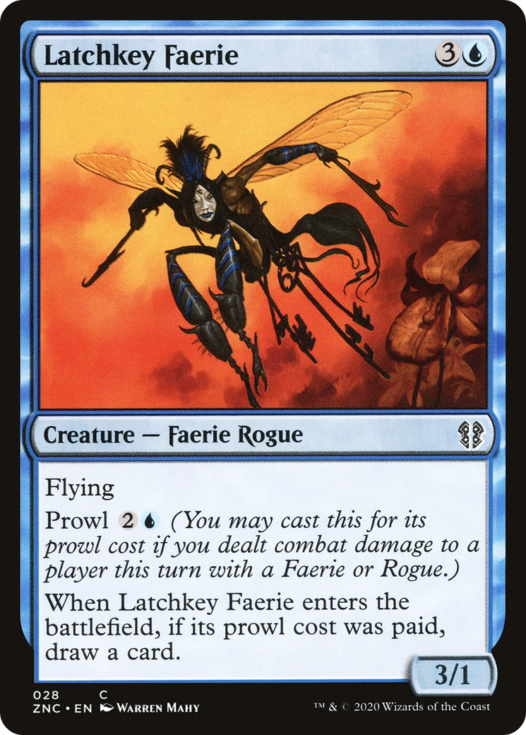 Image of Latchkey Faerie [Zendikar Rising Commander]