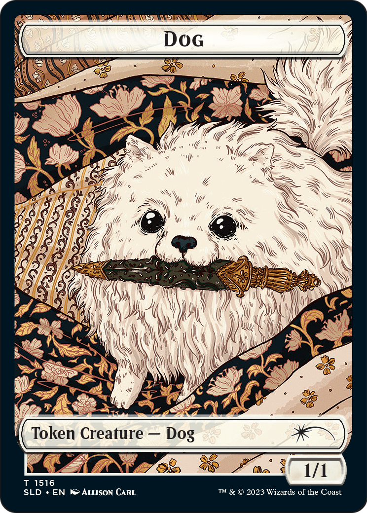 Image of Dog (SLD-1516) - Secret Lair Drop: (Full Art) Foil
