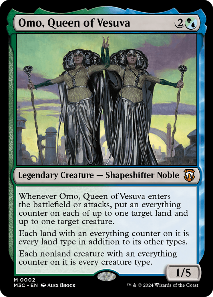 Image of Omo, Queen of Vesuva [Modern Horizons 3 Commander]