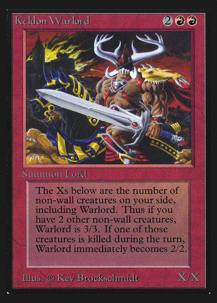 Image of Keldon Warlord [Collectors' Edition]