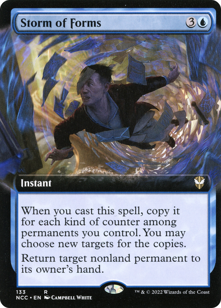 Image of Storm of Forms (Extended Art) [Streets of New Capenna Commander]