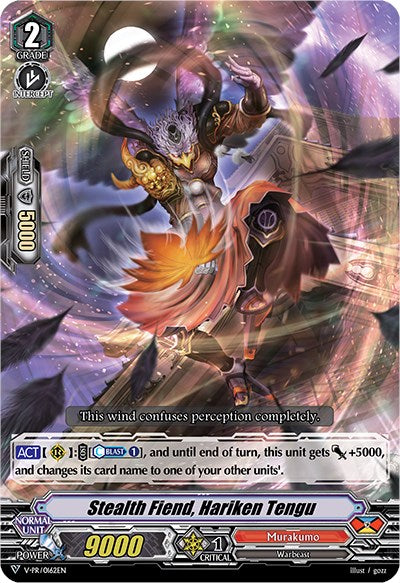 Image of Stealth Fiend, Hariken Tengu (V-PR/0162EN) [V Promo Cards]