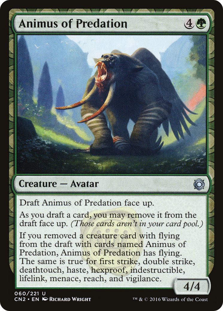 Image of Animus of Predation [Conspiracy: Take the Crown]