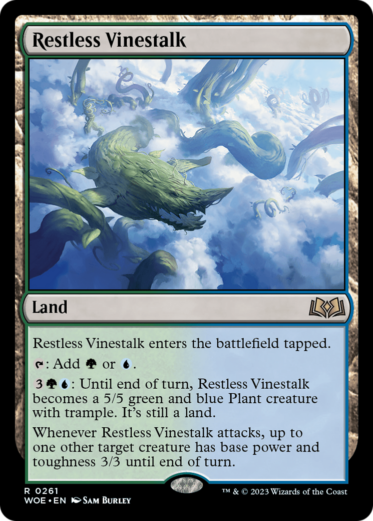 Image of Restless Vinestalk [Wilds of Eldraine]
