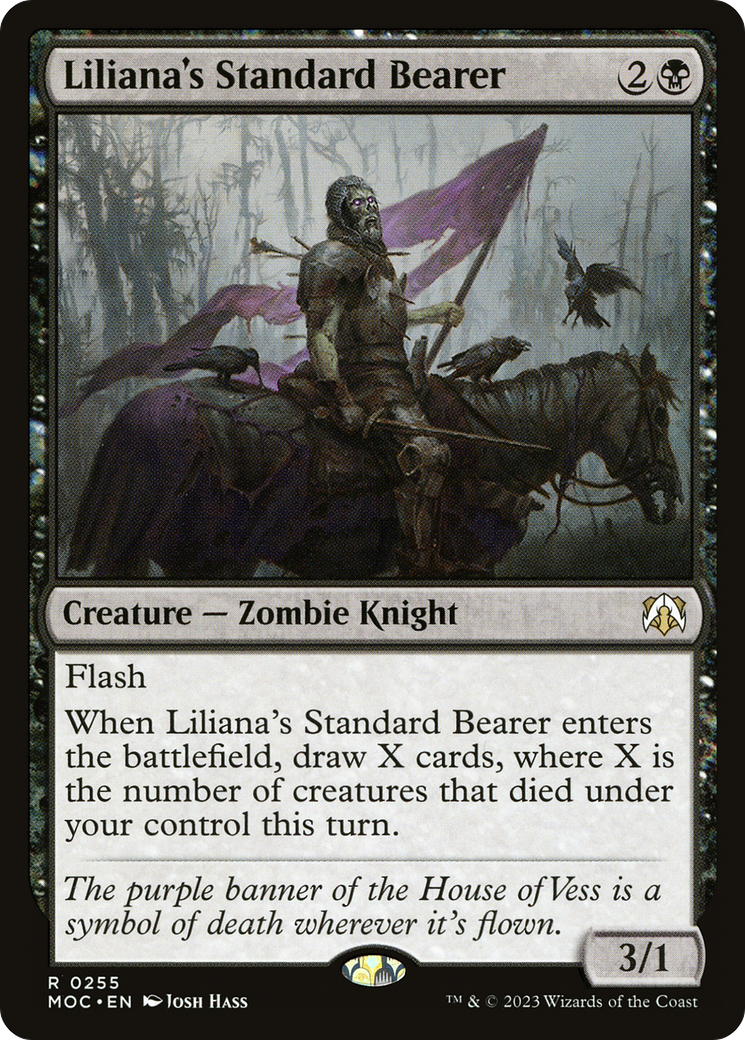 Image of Liliana's Standard Bearer [March of the Machine Commander]