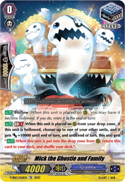 Image of Mick the Ghostie and Family (V-SS10/056EN) [Premium Battle Deckset 2023]