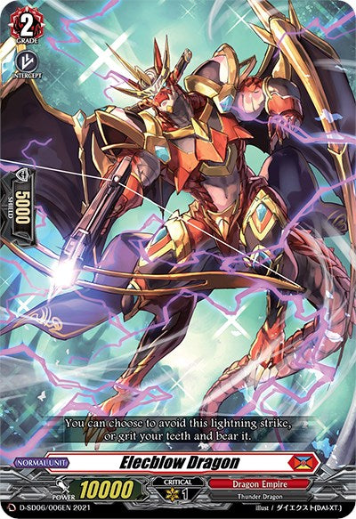 Image of Elecblow Dragon (D-SD06/006EN) [Mirei Minae: Sealed Blaze Maiden]
