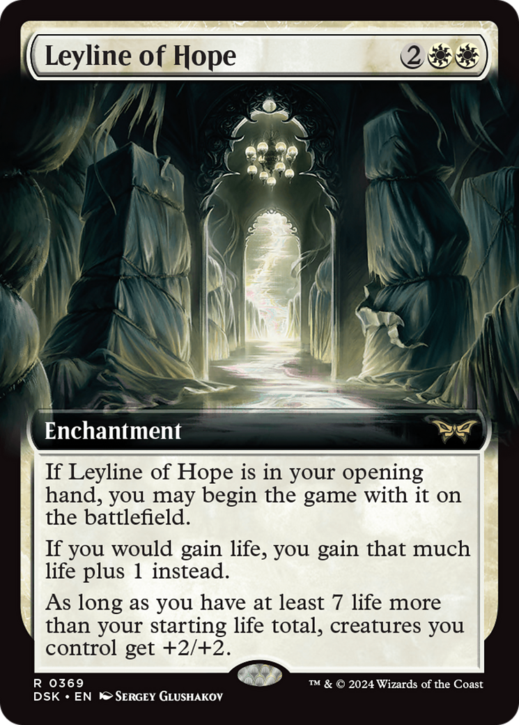 Image of Leyline of Hope (Extended Art) [Duskmourn: House of Horror]