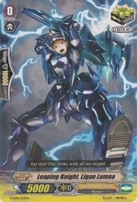 Image of Leaping Knight, Ligan Lumna (G-LD01/013EN) [G-Legend Deck Vol.1: The Dark]