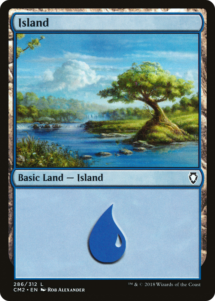 Image of Island (286) [Commander Anthology Volume II]