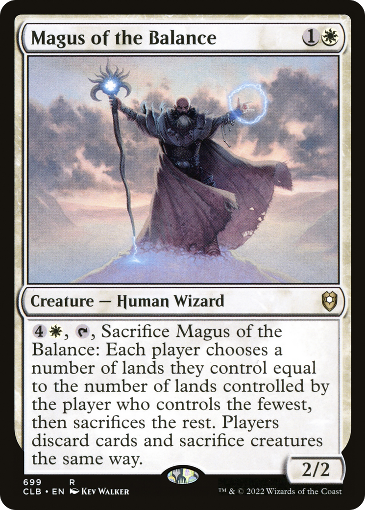 Image of Magus of the Balance [Commander Legends: Battle for Baldur's Gate]
