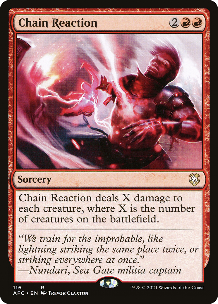 Image of Chain Reaction [Dungeons & Dragons: Adventures in the Forgotten Realms Commander]
