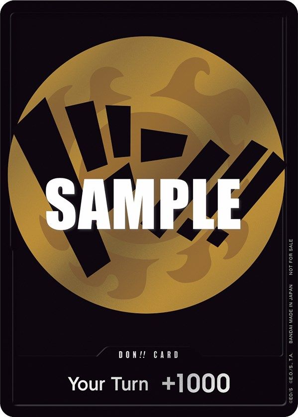 Image of DON!! Card (Bronze) [One Piece Promotion Cards]