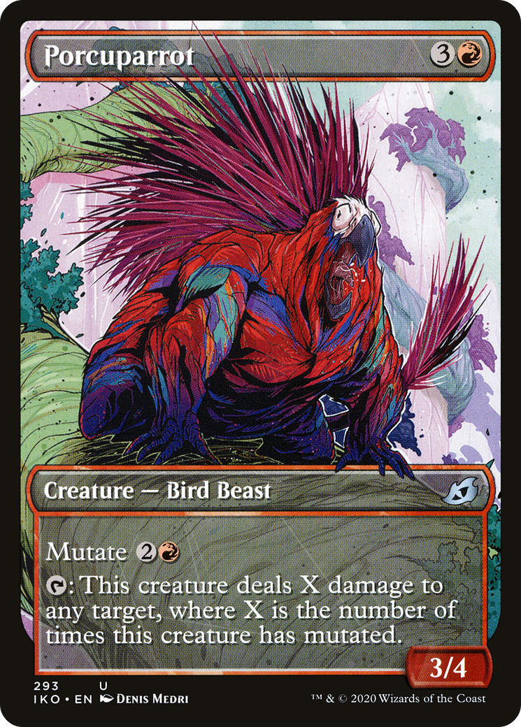 Image of Porcuparrot (Showcase) [Ikoria: Lair of Behemoths]